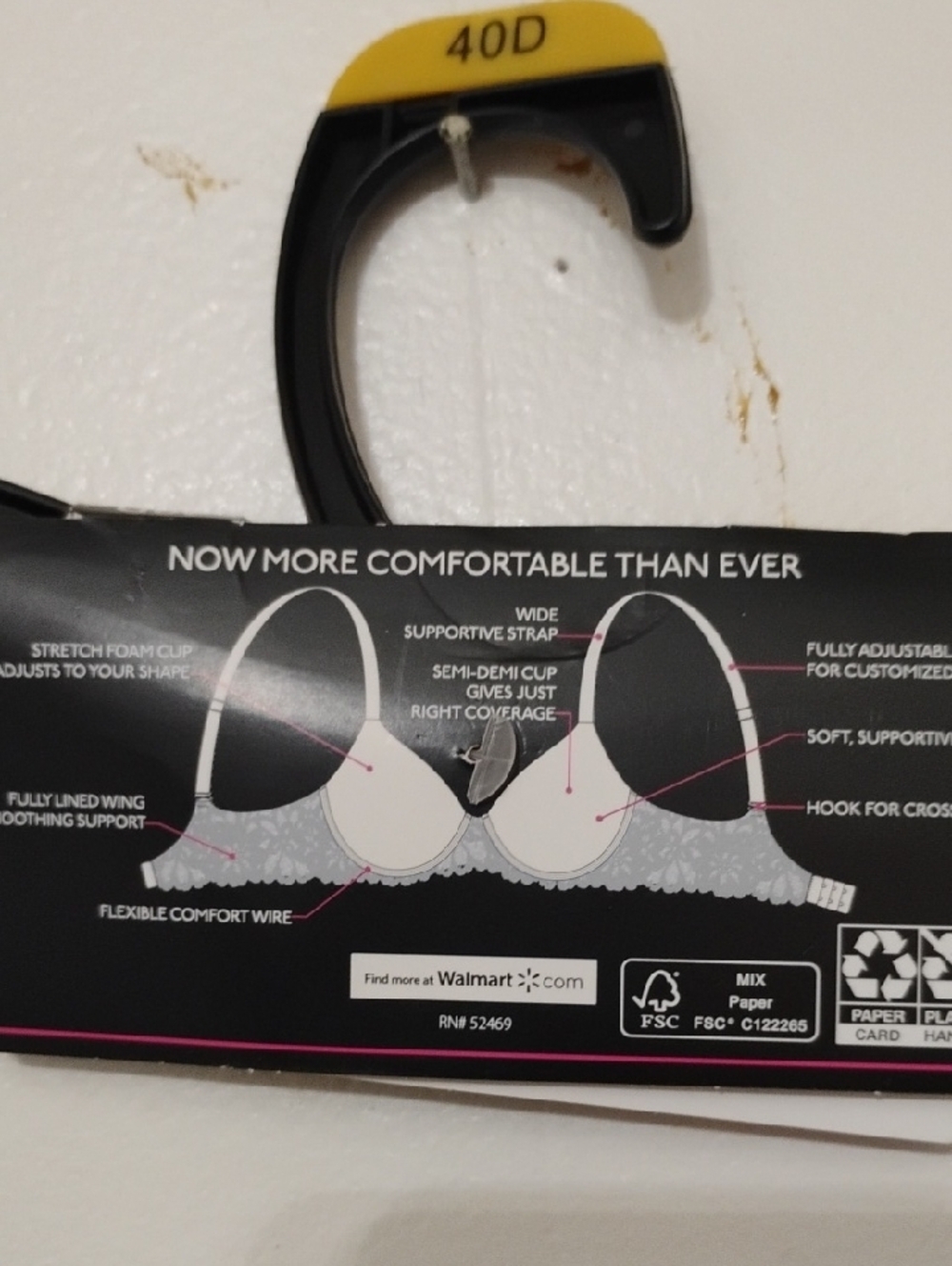 No Boundaries Lace Tee Shirt Bra – NWT - Picture 3 of 5